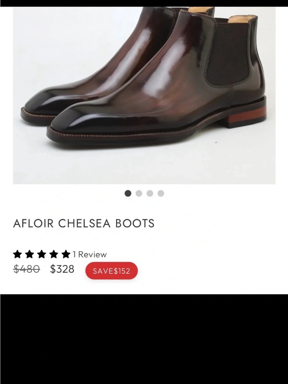 Men's Tobacco Brown Leather Chukka Boots with Elastic Side Panels
